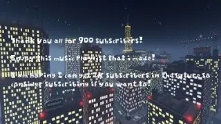 Relaxing nostalgic ROBLOX music to listen/study to! (900 Subscriber Special!)