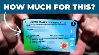 How Much Is An FAA Part 107 Drone License?