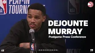 Hawks vs. Bulls Postgame Press Conference: Dejounte Murray
