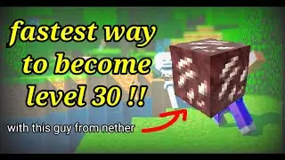 I found the fastest way to become level 30 in Minecraft ll Minecraft S01E22