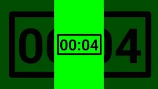 countdown green screen 5 seconds no copyright | timer green screen 