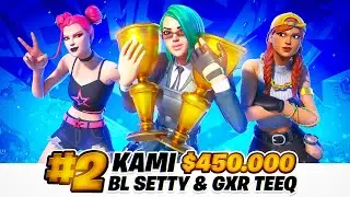 2ND PLACE FNCS GRAND ROYALE FINALS 🥈 ($450,000) w/ Setty & Teeq