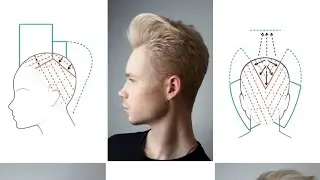 СХЕМЫ ДЛЯ МУЖСКИХ КРЕАТИВНЫХ СТРИЖКИ