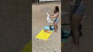 A great anti-theft trick at the beach