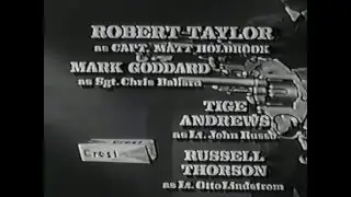 The Detectives (1959-62) original first/second season close