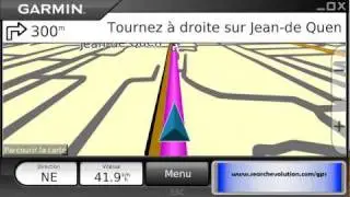 Simulation d'un gps garmin créé avec garmin mobile PC et CamStudio