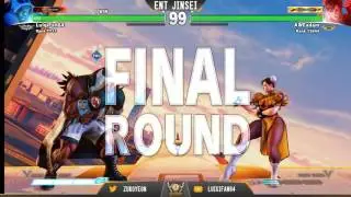 ENT Jinsei (Balrog) vs ENT AWE (Chun-Li) First to 5 in SFV.