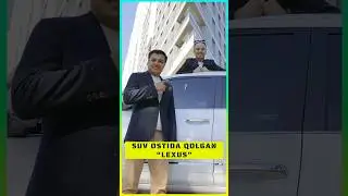 O‘zbek millionerining suv ostida qolgan qimmatbaho moshinasi