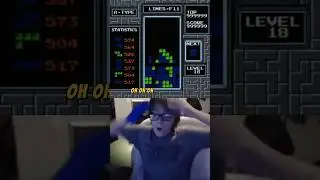 This isn’t supposed to be possible… #tetris #gaming #speedrun