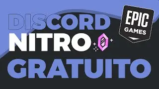 DISCORD NITRO DE GRAÇA PELA EPIC GAMES! 2023