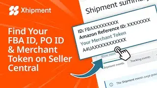 How to Find FBA ID, Amazon Reference Number (PO ID) and Merchant Token on Amazon Seller Central