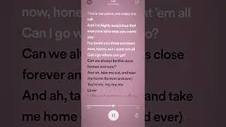 Lover -sped up #fypシ #spedups #lyrics #spedupsounds #spotify #spedup #taylorswift #foryou #lover