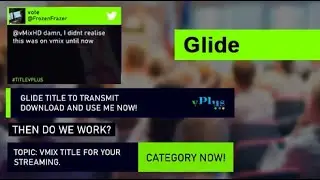 vMix - Glide -  Package Widgets