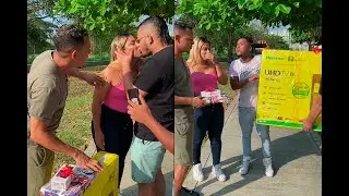 10 million in prizes for kissing your girlfriend 😱 | EL ARNOLITO