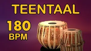 180 BPM  Teentaal Tabla