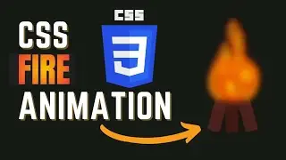 Fire Animation HTML CSS 🔥