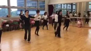 芥菜種香港舞蹈團
女子成人拉丁舞恰恰課堂练習  2017年3月16