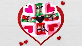 Happy Chocolate Day | Greeting Card idea for Chocolate Day | Valentine's Day | Handmade Easy Card