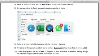 Curso de Excel. Practica #1.