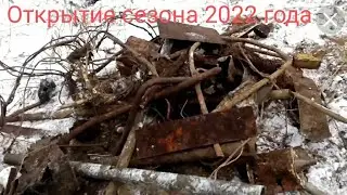 Настоящий зимний металлокоп 2022 года! Открытие нового сезона!