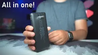 My New Favorite Portable Charger With Built in Cables! - Charmast