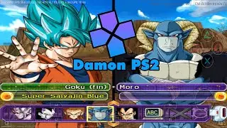 Goku SSJ Blue vs Moro  | Dragon Ball Z Budokai Tenkaichi 3 Mod Damon PS2 Emulator on Android