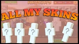 Pixel Gun 3D - All of my Skins!