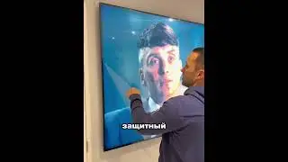 Never remove the protective layer from a new TV screen