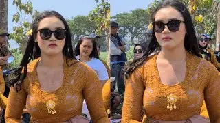 penari karnaval kebaya kuning memang mening bolo 💃 
