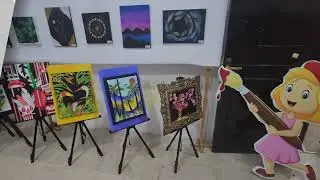 Art Exhibition || Indian School Sur || Colors of Symphony