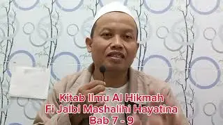 ILMU HIKMAH II BAB 7-9