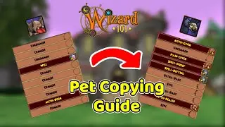 Wizard101: Pet-Copying Guide (DO NOT USE BLOOD BATS, OUTDATED - Read pinned comment)