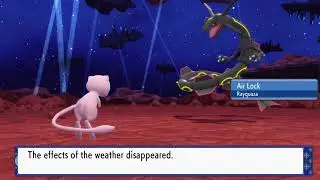 Shiny Rayquaza after ~6000+ resets! - Pokémon Brilliant Diamond Shining Pearl