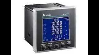 DPM-C501L Delta Energy meter Modbus Communication With HMI 