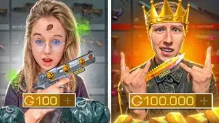 🤑УЛЬТРА МЕГА БОГАТЫЙ ПАРЕНЬ🤑 VS САМАЯ БЕДНАЯ ДЕВУШКА😭В STANDOFF 2