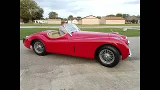 1953 Jaguar 120 Roadster for sale BAT Auction December 2022