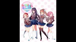 Doli Doki literature club . 4 няшные тянки и первое впечатлкение .#1