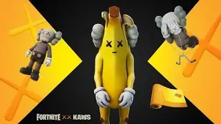 NEW KAWS PEELY SKIN!! // Fortnite Item Shop