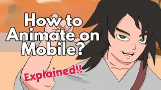 Animate On Mobile - Mobile Animator | My first Animation | Time-lapse | Flipaclip process