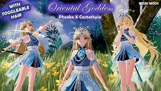 Phoebe X Cartethyia - Oriental Goddess - Woju Mod Showcase - Wuthering Waves 2.1 Mod