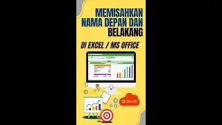 CARA MEMISAHKAN NAMA DEPAN DAN BELAKANG DI EXCEL | HOW TO SEPARATE FIRST AND LAST NAMES IN EXCEL