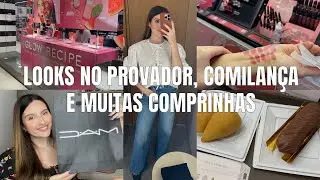 PROVANDO VÁRIOS LOOKS, SURTANDO NA MAC COSMETICS E MUITAS COMPRINHAS!