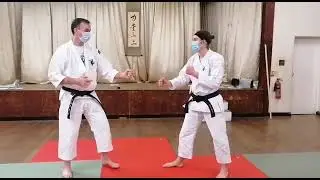 Kote Nuki. Self defence wrist release. Shorinji kempo white to yellow belt technique. 5th kyu.