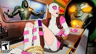 GWENPOOL'S Origin Story - FAN GIRL to AVENGER.. Fortnite