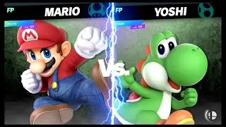 Super Smash Bros Ultimate Amiibo Fights – vs the World #5 Mario vs Yoshi