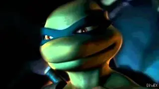 TMNT 2013 & 2007 Leo of the future visits his brothers of the past.