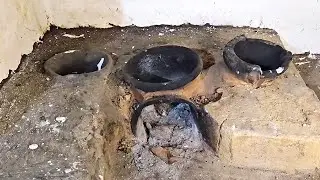 How to Repair a Damaged Mud Stove