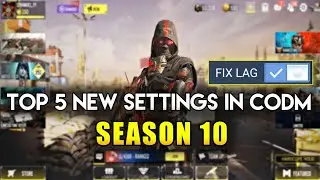Top 5 New Settings in Season 10 Codm | Season 10 New Settings in Cod Mobile