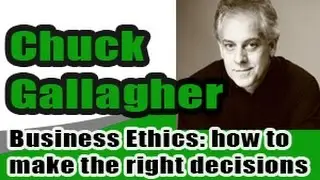 Chuck Gallagher- How to Make Good Decisions Naturally | 
