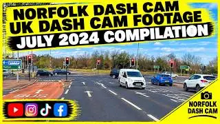 UK Dash Cam Footage Compilation July 2024 | Dodgy Drivers | Dangerous Driving | UK Roads | Dash Cam